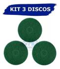 3 Disco Limpeza Verde 510Mm Enceradeira Scotch-Brite 3M