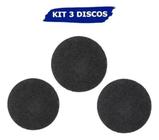 3 Disco Preto Para Enceradeira Remover 350Mm 3M Scotch-Brite