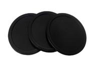 3 Discos Pretos De 64mm X 4mm Air Game / Air Hockey - CH