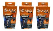 3 Fita Para Reparos E Consertos Em Geral Fita Dura - 1,30 Mt - Ajax