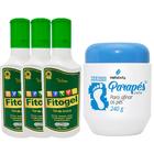 3 Fitogel Gel de Arnica + Parapés Creme Hidratante para AFINAR os pés