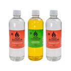 3 Fluidos 500ml Para Vela Lamparina Tocheiro Citronela & Normal Sem Odor