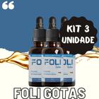 3 foli gotas autêntico - G4