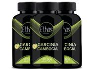 3 Garcinia Cambogia 500mg - 120 Capsulas - Ethos Nutrition