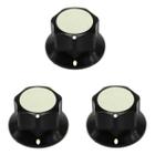 3 Knob VIntage guitarra BC KMK vintage guitarra preto ABS