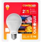 3 Lâmpadas 9w Superled 2 Em 1 Anti Inseto E Luz Fria Ourolux