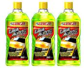 3 Lava Autos Concentrado Luxcar 500 Ml