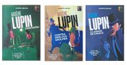 3 Livros Arséne Lupin Ladrão de Casaca Confissões Herlock - Editora Pé da Letra