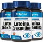 3 Luteína 20Mg + Zeaxantina 3Mg Vitaminas A C E Zinco 60Cps - Fitoprime