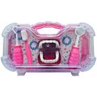 3 Maleta De Brinquedo Rosa Mini Dentista Pakitoys Infantil