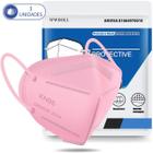 3 Máscaras Descartáveis KN95 WWDoll 5 Camadas Anvisa Rosa