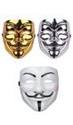 3 Máscaras V De Vingança Anonymous Halloween Festa Fantasia