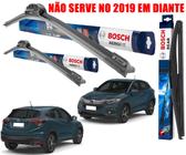 3 palheta limpador parabrisa ORIGINAL Bosch Honda HRv HR-v 2015 2016 2017 2018/2018(NAO SERVE NO 2019 2020 2021)