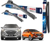 3 palheta limpador parabrisa ORIGINAL Bosch Ix35 2010 2011 2012 2013 2014 a 2019