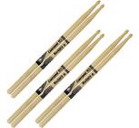 3 Pares Baqueta Liverpool 5b Hickory Ponta De Madeira Hy-5b