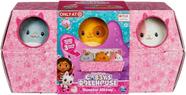 3 Pelúcias De Hamster Kitties - Gabbys Dollhouse