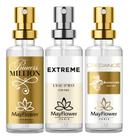 3 Perfume Feminino Eau Parfum Premium 15ml