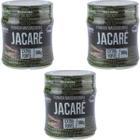 3 Pomada Massageadora Rhenukus Jacaré Pote 200g