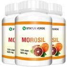 3 Potes Morosil Extrato Seco Laranja Moro Kit 360 Cáps - Status Verde