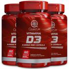 3 Potes Vitamina D3 2.000ui 60 Cápsulas - Qauntum - Quantum Nutrition