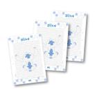 3 Refil de Fichário Stitch Papel Carta
