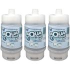 3 Refil Filtro Policarbon Aquaflow 200 Compatível Com AP200
