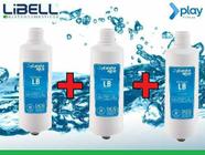 3 Refils Para Aparelhos Libell Aqua Flex,press, Press Baby