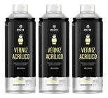 3 Spray Pro Verniz Acrilico Ceramica Natural Montana 400ml - Ordene