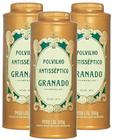 3 Talco Polvilho Antisséptico Granado Tradicional 200g