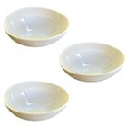 3 Tigela Oval Grande Caldos 18x15,5cm 900ml Melamina Premium - BESTFER