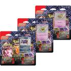 3 Triple Pack Pokémon Escarlate Violeta Destinos de Paldea Greavard Maschiff Fidough Cards Cartas -