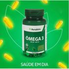 3 Und Ômega 3 (EPA 540 - DHA 360) 60 cápsulas Macrophytus