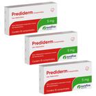 3 x Prediderm 5mg 10 comp - Ourofino Pet