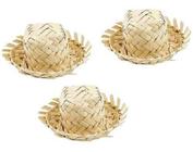 30 chapeuzinho miniatura mini chapéu palha festa junina - loja do abençoado