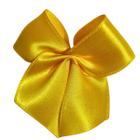 30 Laços/lacinhos de Cetim Nº 5 Artesanal Para Lembrancinhas - AMARELO OURO