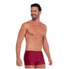 300.05 Mash Sunga Boxer Lisa Adulto com Vivo Lateral