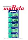 300 Baterias SONY Murata 377 SR626SW ORIGINAL