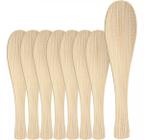 300 Mini Colher Madeira Bambu 14cm Biodegradável Petiscos - Talge