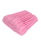 300PCS Escova de Cílios, Cílios Descartáveis Rímel Pincéis Varinhas Aplicador Ferramentas Maquiagem Brush Kits (Rosa)