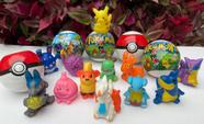30Un Pokémon Miniaturas na Pokebola Brinquedo Crianças - Nova Coleção