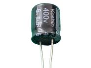 30x Capacitor Eletrolitico 6,8uf/400v 85º 10x12mm Koshin