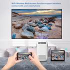 3500 Lumen HD Mini Projetor TD855 Nativo 1280 x 720P Multiscreen WiFi Projector Home Cinema 3D Smart Phone Proyector Projetores LCD - SANLIN BEANS