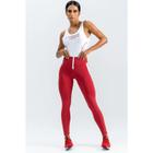 3517LEGGING MALHA GO ESSENTIALS 27596 - Vermelho - P