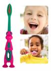 36 Escova De Dente Infantil Atacdo Protetor Cerdas Ecodente - GOAL KIDS