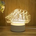 3D Cartoon Night Light, Led Bedside Lamp DIY Acrilic Gift - Wokex