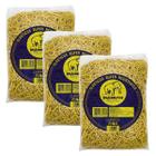 3kg Elástico Látex Para Dinheiro Amarelo Mamuth 3600 Unidades - 3 Elastico de 1kg