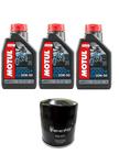 3L Oleo Motul 20W50 + Filtro Tecfil Psl 637 Harley Davidson