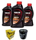 3L Oleo Yamalube Mineral 20W-50 + Filtro Tecfil Psl 638 - Yamaha