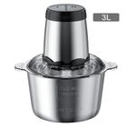 3L Picador De Alimentos Moedor De Carne Mixer Elétrica Processador Mincer Chopper Cozinha Casa Alho Grind220V