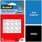 3m - anti-impacto redondo 10 x 10